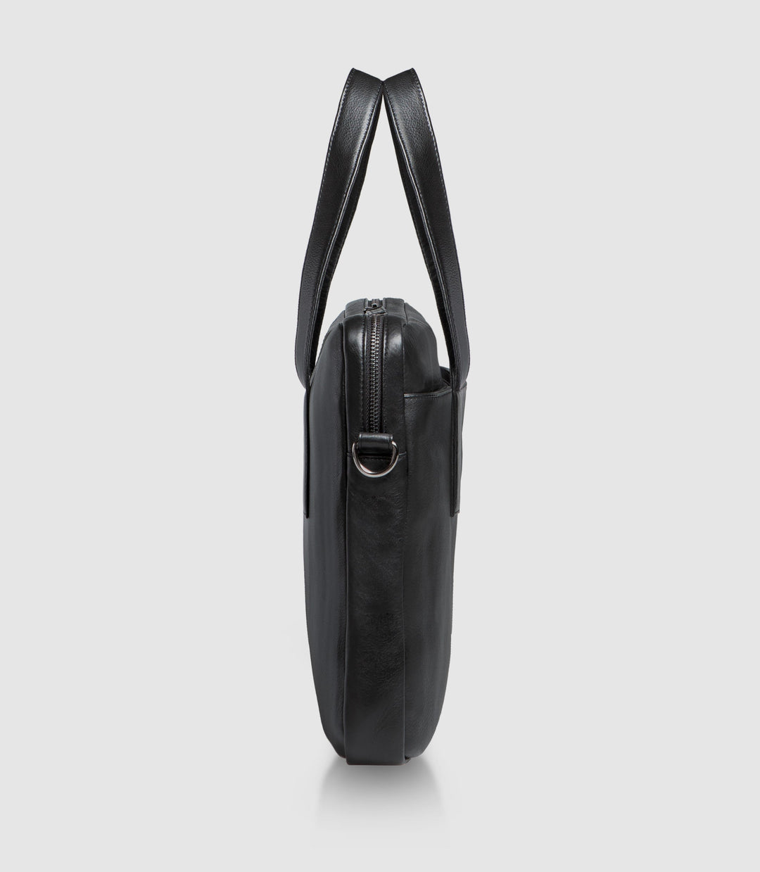 Laptoptasche Leder CAPELLA Midnight Black aus echtem Leder von PURE Leather Studio | PURE Leather Studio