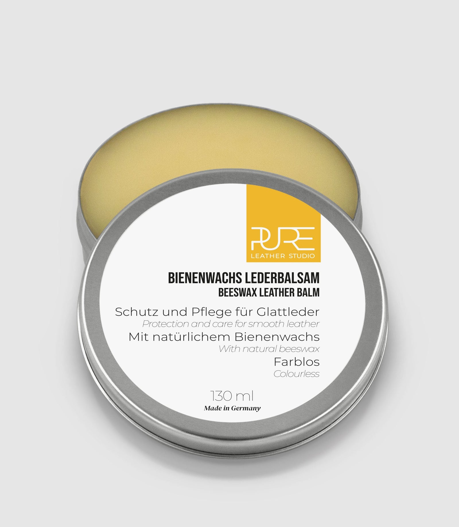 Bienenwachs Lederbalsam 130 ML aus echtem Leder von PURE Leather Studio | PURE Leather Studio