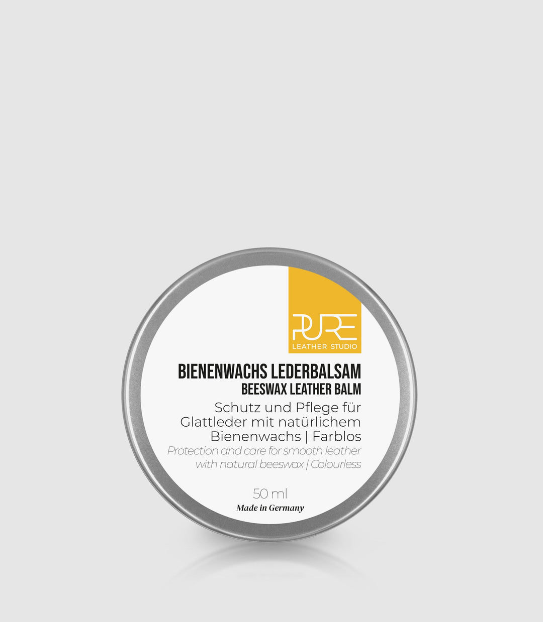 Bienenwachs Lederbalsam 50 ML aus echtem Leder von PURE Leather Studio | PURE Leather Studio