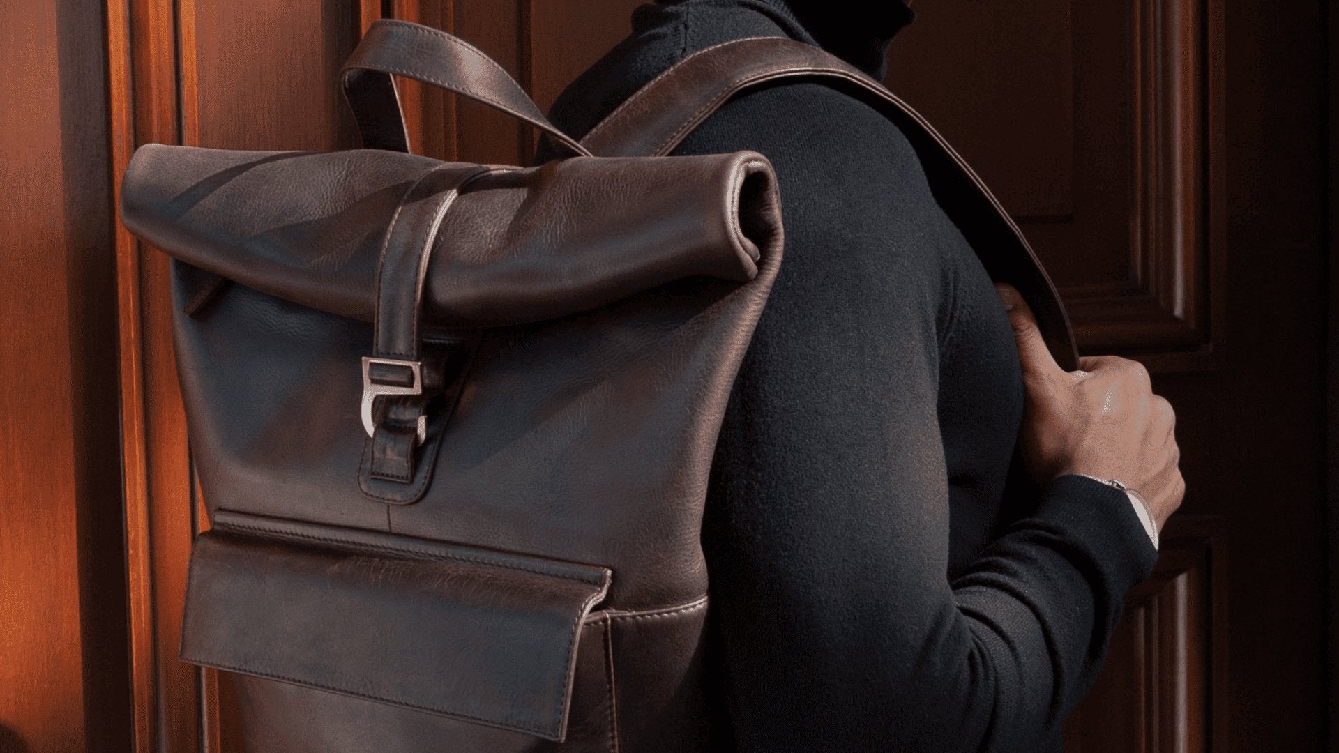 Lederrucksack