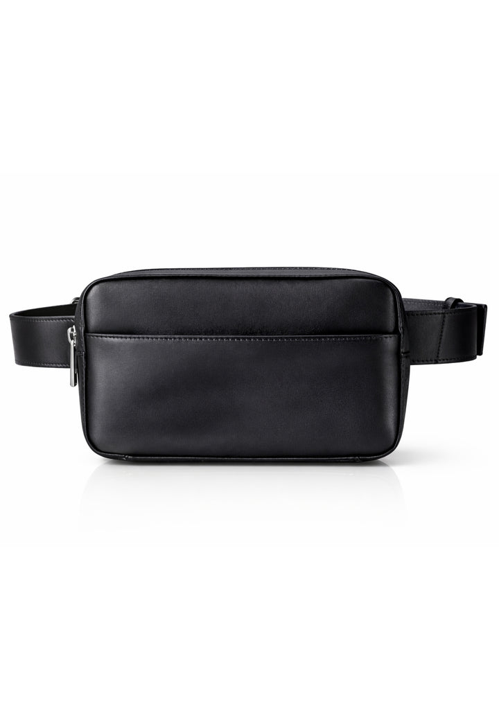 Bauchtasche Leder PALLAS | Midnight Black