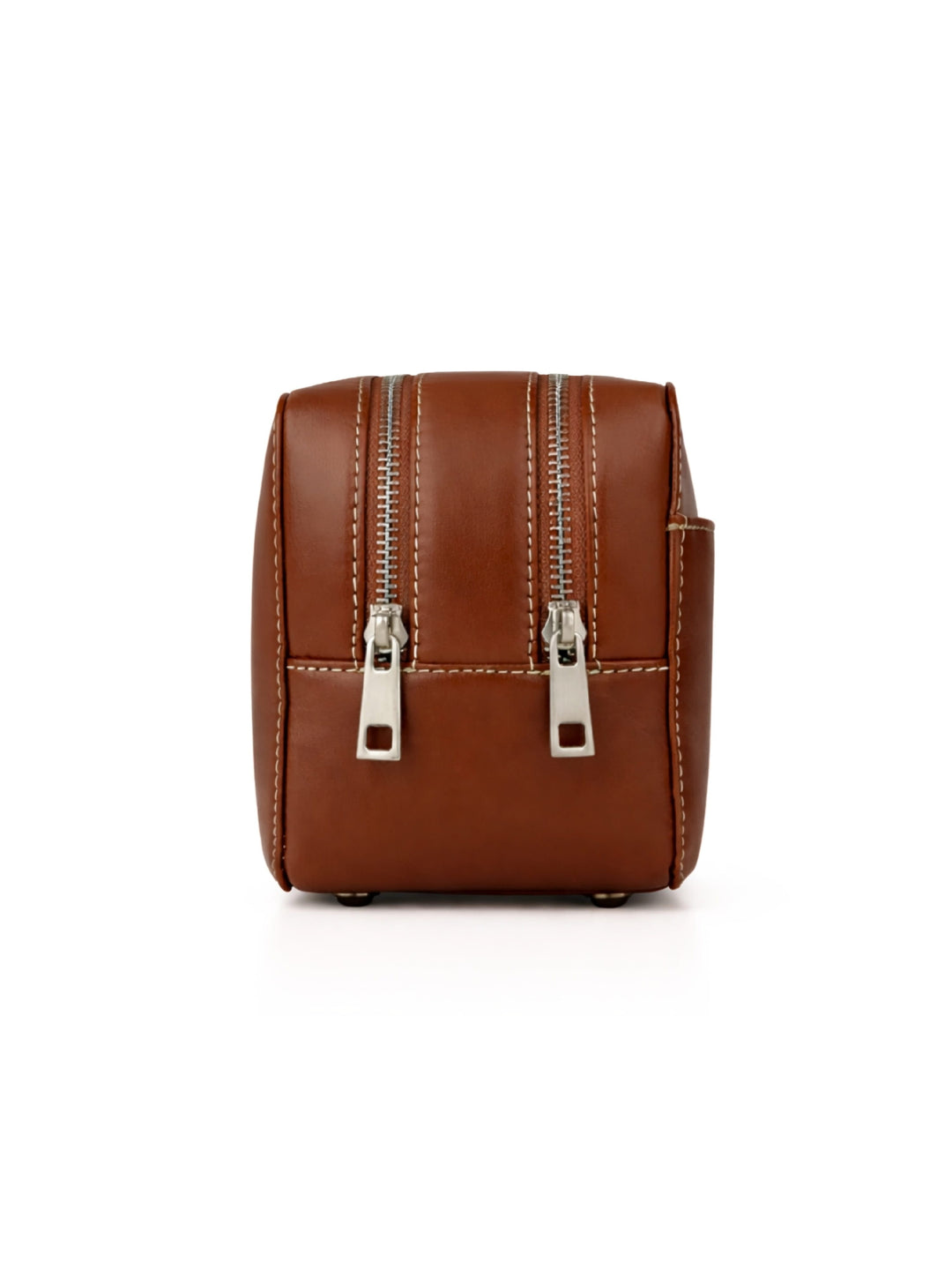 Kulturtasche Leder ATLAS XL Cognac