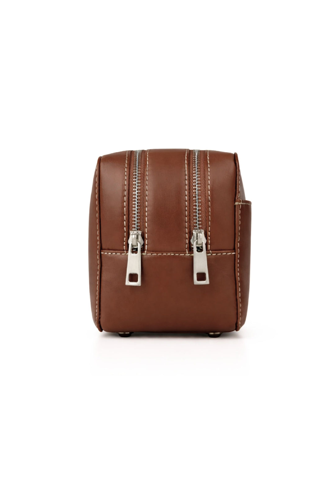 Kulturtasche Leder ATLAS XL Cognac