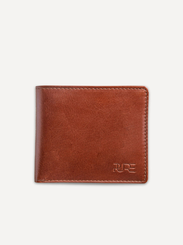 Geldbeutel Leder CASTOR Bifold Cognac
