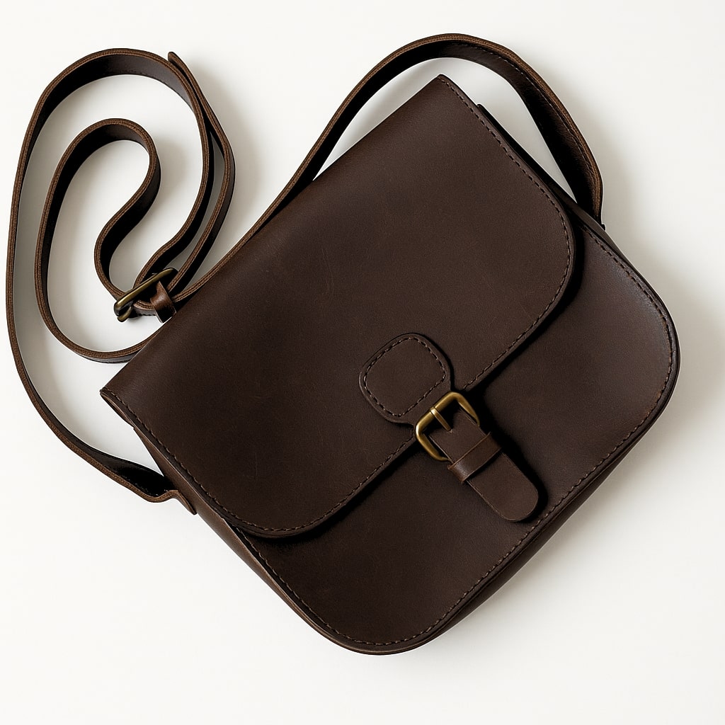 Lederpflege in die Glattledertasche einziehen lassen für langanhaltenden Schutz