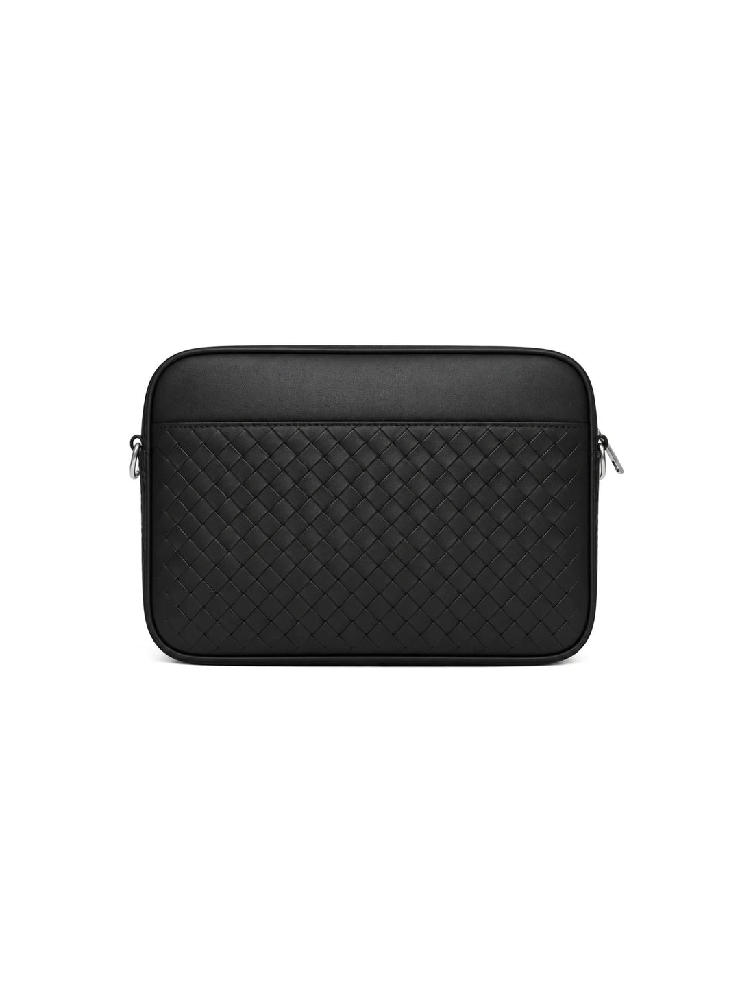 Umhängetasche JUNO Small aus Leder - Deep Black