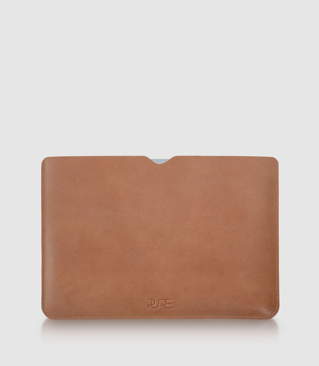 13" MacBook Lederhülle AVIOR Tan aus echtem Leder von PURE Leather Studio | PURE Leather Studio